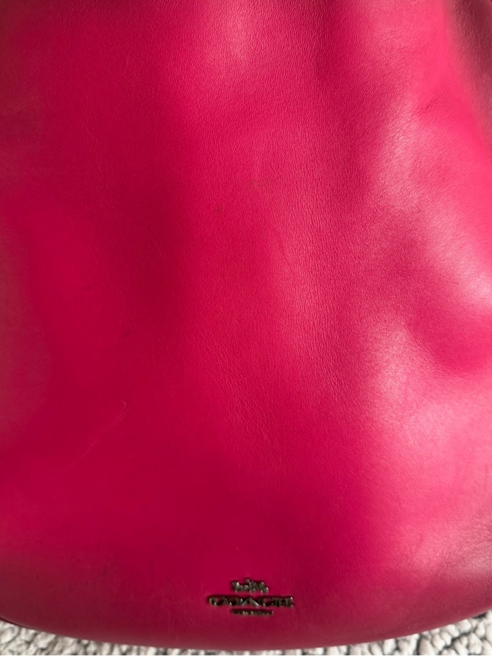 Coach Leather Hobo Bag in Berry Pink - Picture 6 of 8